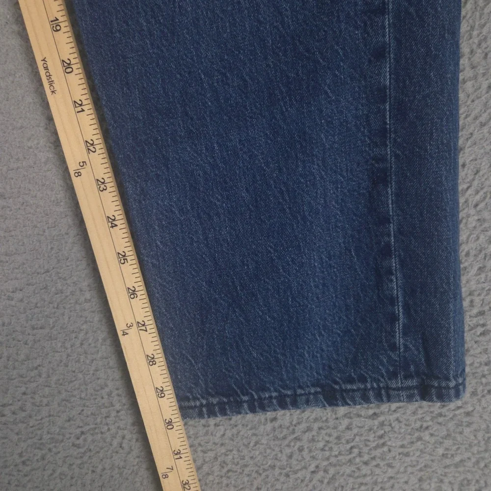 Lucky‎ Brand Jeans Mens 38x32 Blue 363 Vintage Straight Cotton Linen Denim Pants